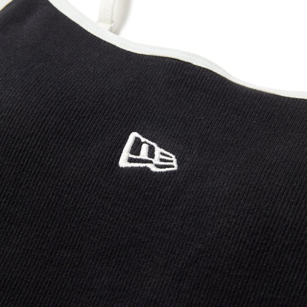 画像5: [レディース] NEWERA（ニューエラ）“Women's リブ クロップドキャミソール ブラック” (5)