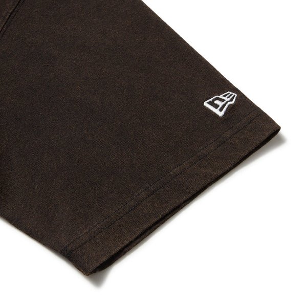 画像4: [レディース] NEWERA（ニューエラ）“Women's 半袖 ワイド フロスト ウォッシュド クロップド Tシャツ ブラック” (4)