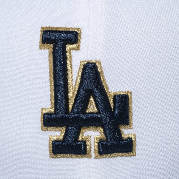 画像5: NEWERA（ニューエラ）“59FIFTY National Flag ロサンゼルス・ドジャース ホワイト ネイビーバイザー” (5)