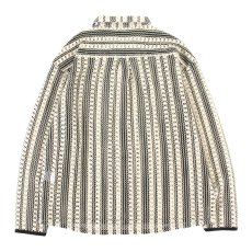 画像2: PeeTee. (ピーティー) “FLOWER STRIPE L/S SHIRTS” (2)