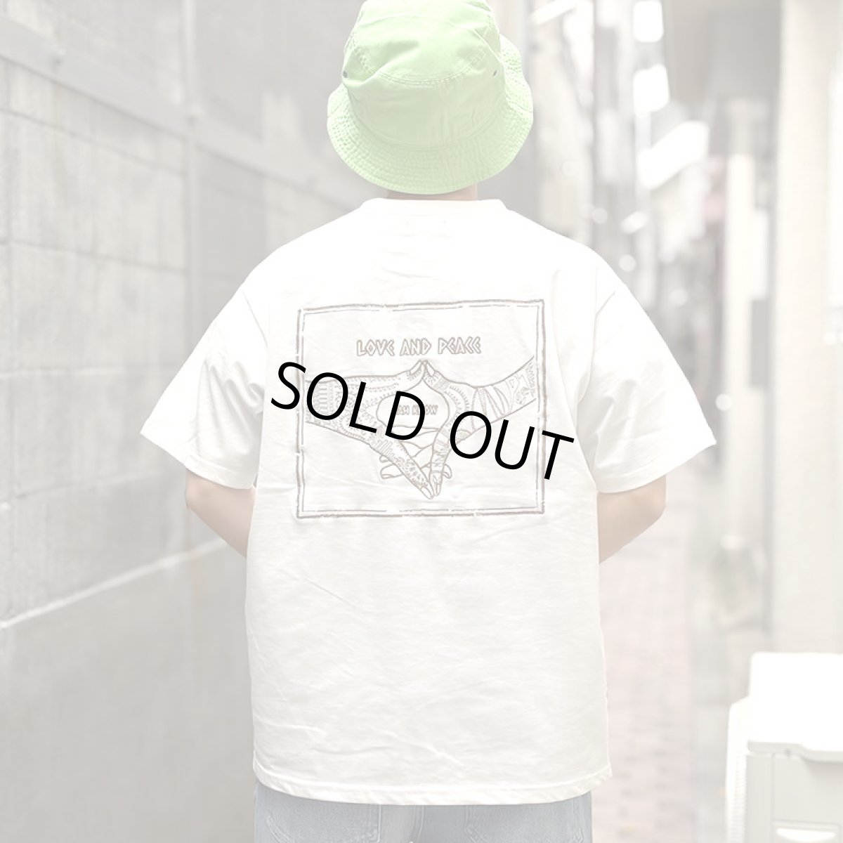 画像14: PeeTee. (ピーティー) “LOVE AND PEACE STITCH TEE” (14)