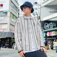 画像12: PeeTee. (ピーティー) “FLOWER STRIPE L/S SHIRTS” (12)