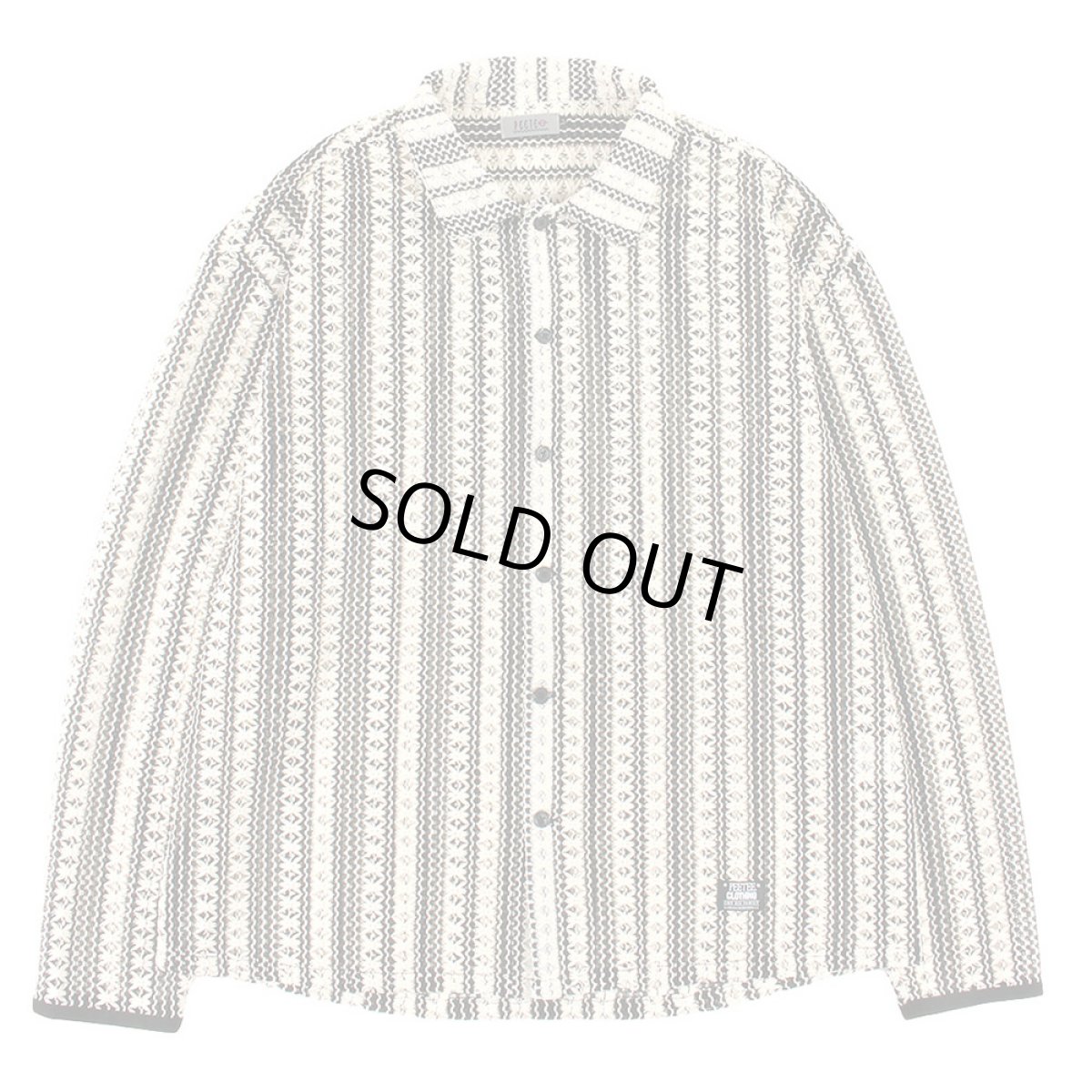 画像1: PeeTee. (ピーティー) “FLOWER STRIPE L/S SHIRTS” (1)