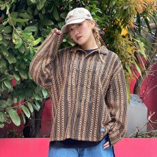 画像12: PeeTee. (ピーティー) “FLOWER STRIPE L/S SHIRTS” (12)