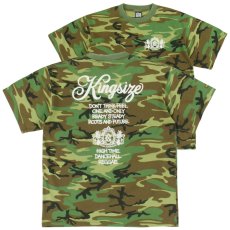 画像1: KINGSIZE（キングサイズ）“ROOTS WORD CAMO TEE” (1)