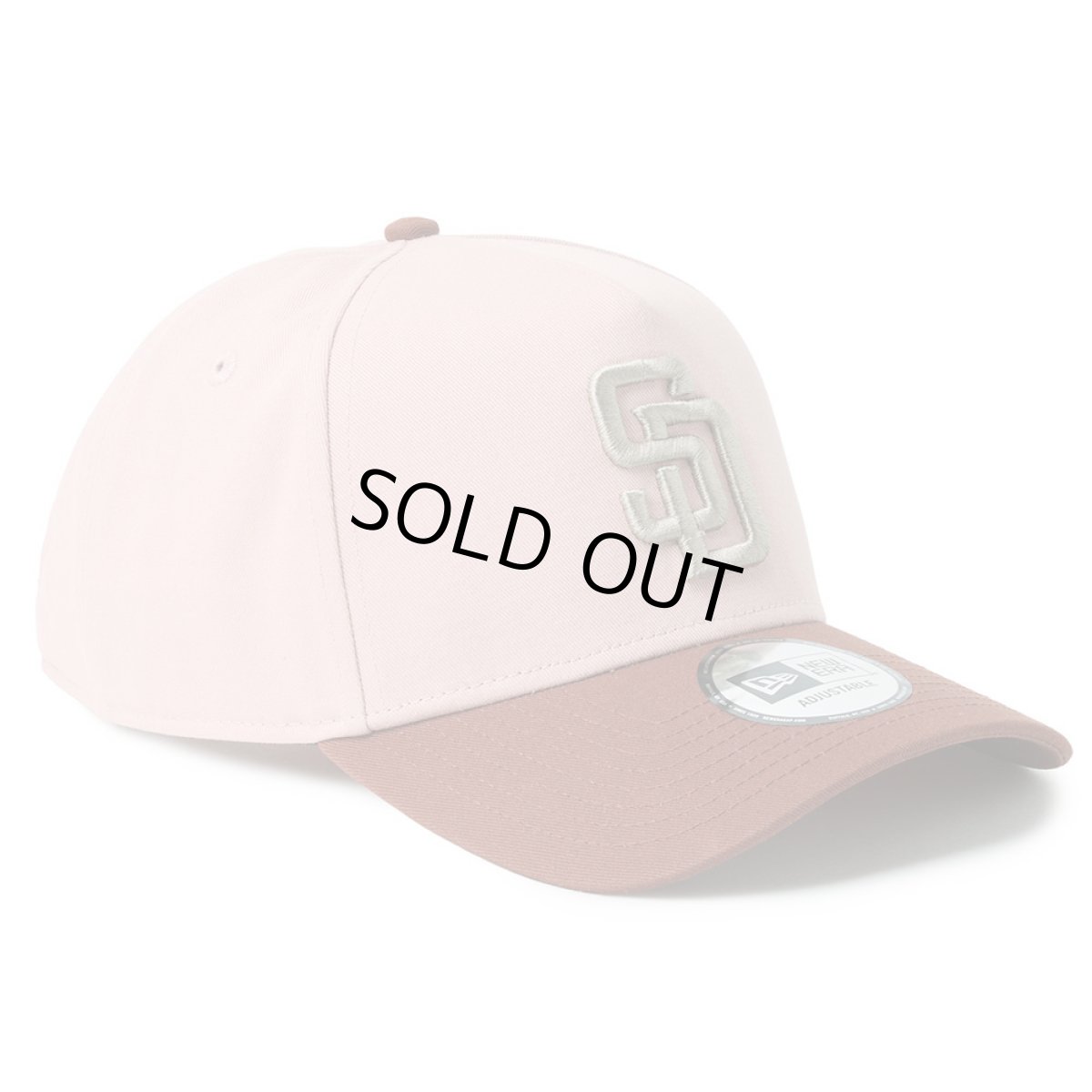 画像3: NEWERA（ニューエラ）“9FORTY サンディエゴ・パドレス モカムース ダーティーローズ/ウェットバーク” (3)