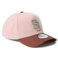 画像3: NEWERA（ニューエラ）“9FORTY サンディエゴ・パドレス モカムース ダーティーローズ/ウェットバーク” (3)
