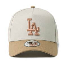 画像2: NEWERA（ニューエラ）“9FORTY ロサンゼルス・ドジャース モカムース リバーブラウン/カーキ” (2)