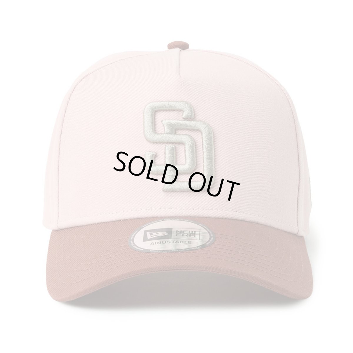 画像2: NEWERA（ニューエラ）“9FORTY サンディエゴ・パドレス モカムース ダーティーローズ/ウェットバーク” (2)