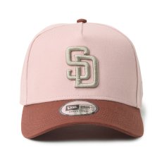 画像2: NEWERA（ニューエラ）“9FORTY サンディエゴ・パドレス モカムース ダーティーローズ/ウェットバーク” (2)