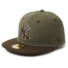 画像3: NEWERA（ニューエラ）“59FIFTY ニューヨーク・ヤンキース カモカラー ニューオリーブ/ウォルナット” (3)