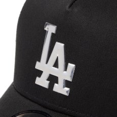 画像8: NEWERA（ニューエラ）“9FORTY A-Frame トラッカー ロサンゼルス・ドジャース TPUロゴ ブラック” (8)
