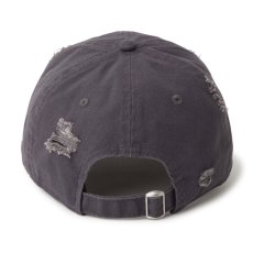 画像4: NEWERA（ニューエラ）“9TWENTY MLB Visor Logo バイザーロゴ ダメージ ニューヨーク・ヤンキース グラファイト” (4)