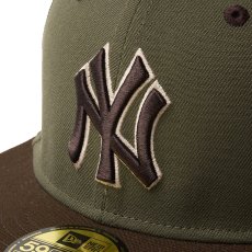 画像8: NEWERA（ニューエラ）“59FIFTY ニューヨーク・ヤンキース カモカラー ニューオリーブ/ウォルナット” (8)