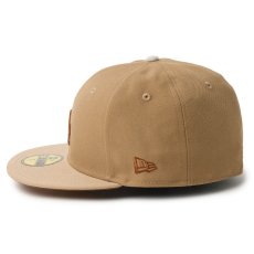 画像5: NEWERA（ニューエラ）“59FIFTY ロサンゼルス・ドジャース カモカラー カーキ/キャメル/ストーン” (5)