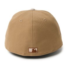 画像4: NEWERA（ニューエラ）“59FIFTY ロサンゼルス・ドジャース カモカラー カーキ/キャメル/ストーン” (4)