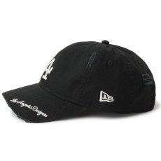 画像5: NEWERA（ニューエラ）“9TWENTY MLB Visor Logo バイザーロゴ ダメージ ロサンゼルス・ドジャース ブラック” (5)