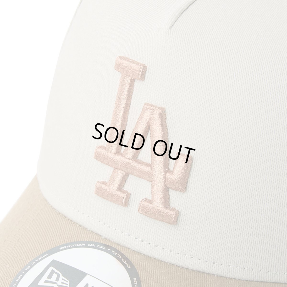 画像8: NEWERA（ニューエラ）“9FORTY ロサンゼルス・ドジャース モカムース リバーブラウン/カーキ” (8)