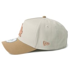 画像5: NEWERA（ニューエラ）“9FORTY ロサンゼルス・ドジャース モカムース リバーブラウン/カーキ” (5)