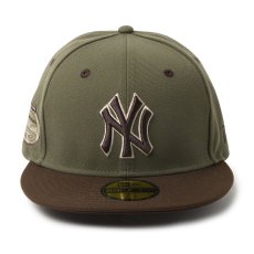 画像2: NEWERA（ニューエラ）“59FIFTY ニューヨーク・ヤンキース カモカラー ニューオリーブ/ウォルナット” (2)