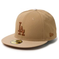画像3: NEWERA（ニューエラ）“59FIFTY ロサンゼルス・ドジャース カモカラー カーキ/キャメル/ストーン” (3)