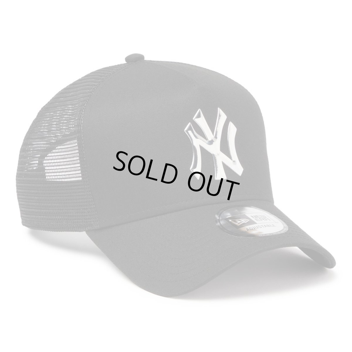 画像3: NEWERA（ニューエラ）“9FORTY A-Frame トラッカー ニューヨーク・ヤンキース TPUロゴ ブラック” (3)