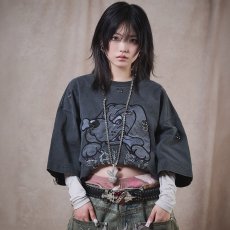 画像1: GALFY(ガルフィー) “バチバチピアスTee” (1)