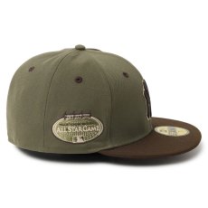 画像6: NEWERA（ニューエラ）“59FIFTY ニューヨーク・ヤンキース カモカラー ニューオリーブ/ウォルナット” (6)
