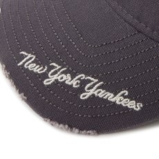 画像9: NEWERA（ニューエラ）“9TWENTY MLB Visor Logo バイザーロゴ ダメージ ニューヨーク・ヤンキース グラファイト” (9)