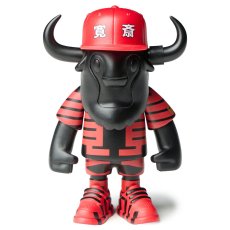 画像1: NEWERA（ニューエラ） “フィギュア ミニバッファロー FFALO kansaï yamamoto 寛斎 ブラック” (1)