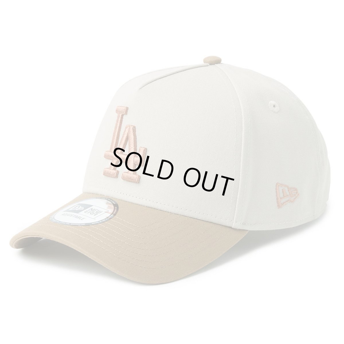 画像1: NEWERA（ニューエラ）“9FORTY ロサンゼルス・ドジャース モカムース リバーブラウン/カーキ” (1)