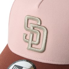 画像8: NEWERA（ニューエラ）“9FORTY サンディエゴ・パドレス モカムース ダーティーローズ/ウェットバーク” (8)