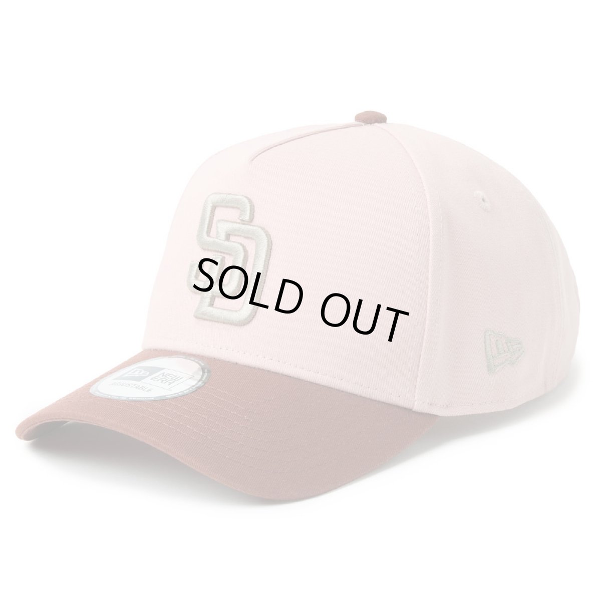 画像1: NEWERA（ニューエラ）“9FORTY サンディエゴ・パドレス モカムース ダーティーローズ/ウェットバーク” (1)
