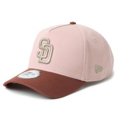 画像1: NEWERA（ニューエラ）“9FORTY サンディエゴ・パドレス モカムース ダーティーローズ/ウェットバーク” (1)