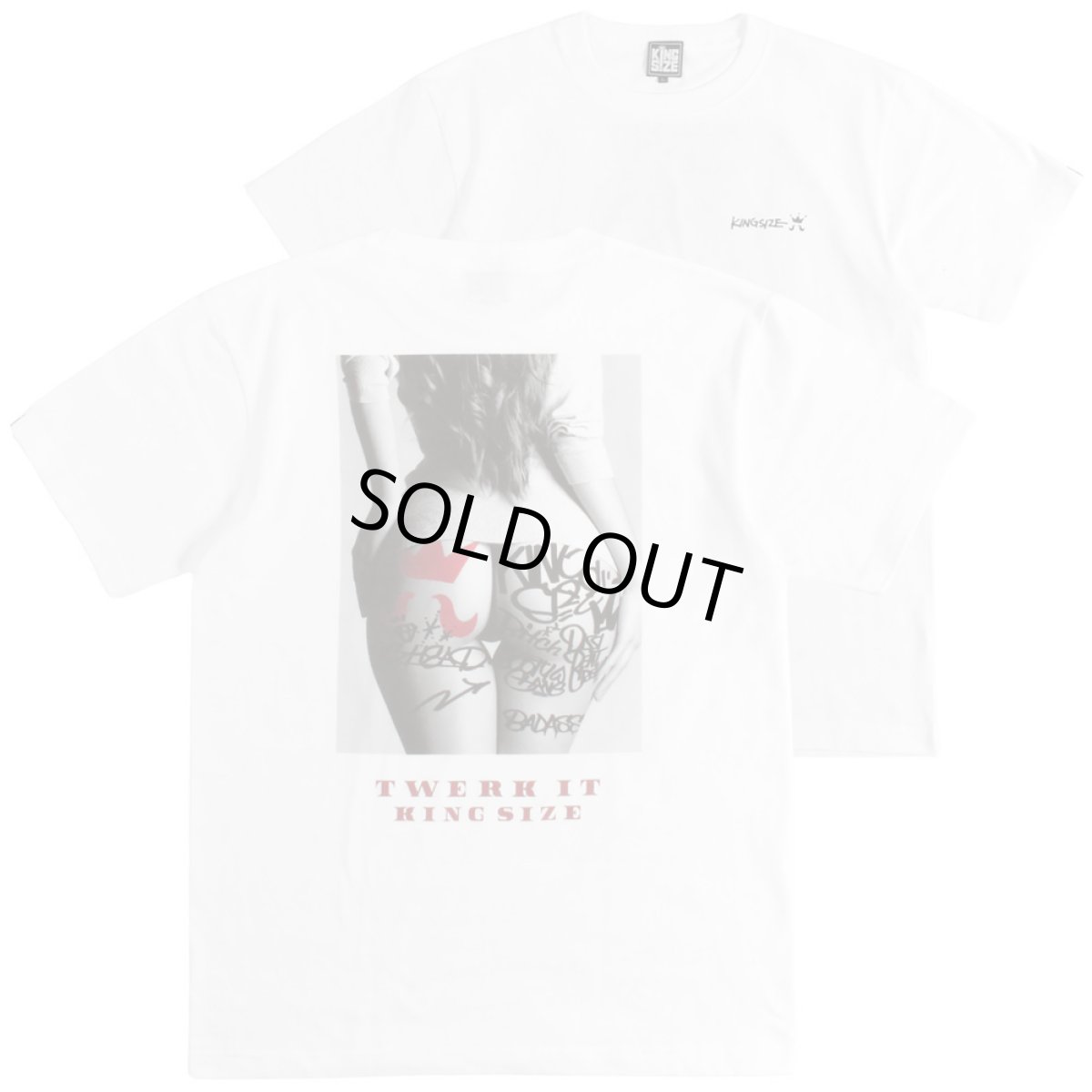 画像1: KINGSIZE（キングサイズ）“TWERK IT TEE” (1)