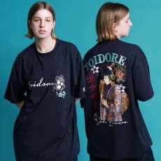 画像1: YOIDORE (ヨイドレ) “ビール好き着物女子 TEE” (1)