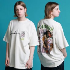 画像1: YOIDORE (ヨイドレ) “ビール好き着物女子 TEE” (1)