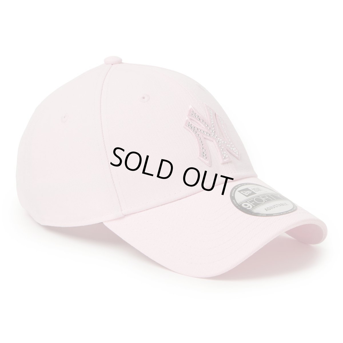 画像3: NEWERA（ニューエラ）“9FORTY Rhinestone ラインストーン ニューヨーク・ヤンキース ピンク” (3)