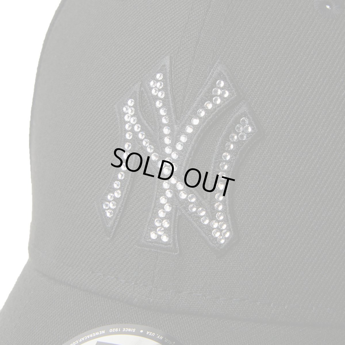 画像8: NEWERA（ニューエラ）“9FORTY Rhinestone ラインストーン ニューヨーク・ヤンキース ブラック” (8)