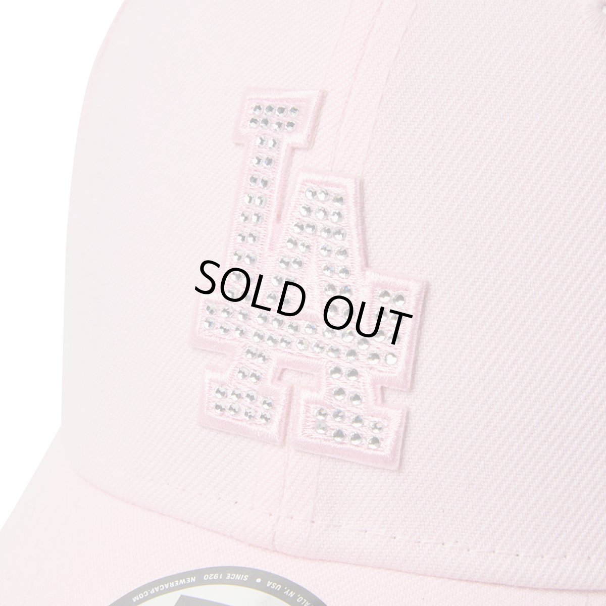 画像8: NEWERA（ニューエラ）“9FORTY Rhinestone ラインストーン ロサンゼルス・ドジャース ピンク” (8)