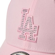 画像8: NEWERA（ニューエラ）“9FORTY Rhinestone ラインストーン ロサンゼルス・ドジャース ピンク” (8)