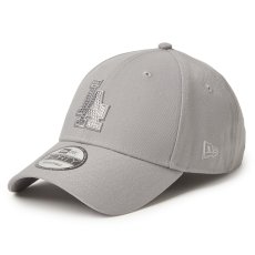 画像1: NEWERA（ニューエラ）“9FORTY Rhinestone ラインストーン ロサンゼルス・ドジャース グレー” (1)