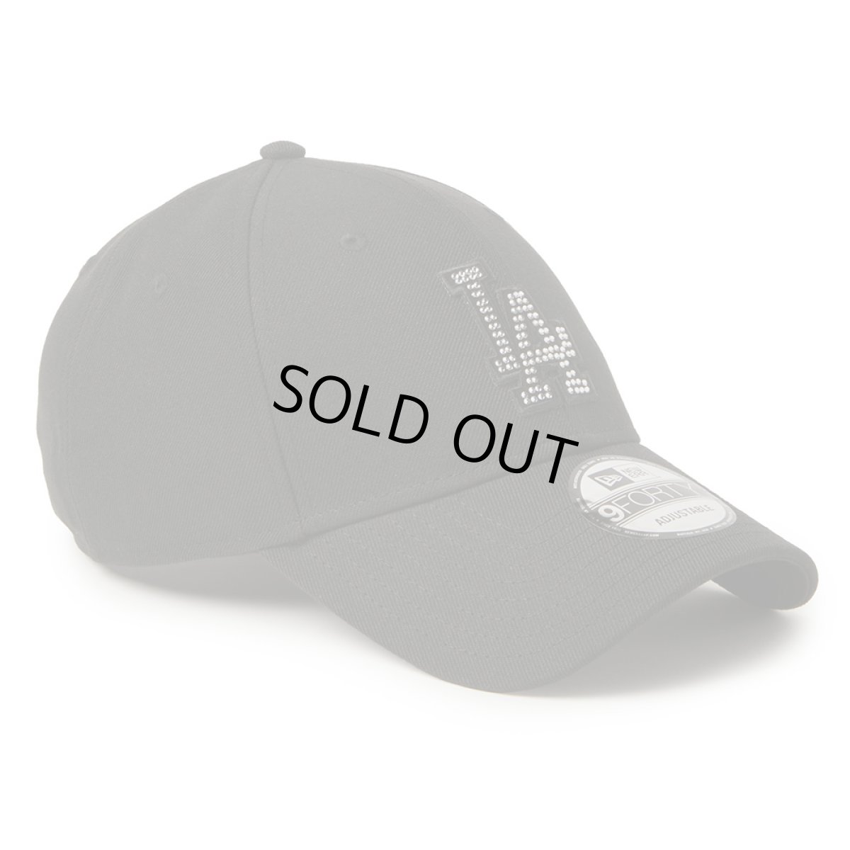 画像3: NEWERA（ニューエラ）“9FORTY Rhinestone ラインストーン ロサンゼルス・ドジャース ブラック” (3)