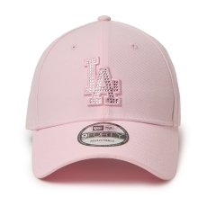 画像2: NEWERA（ニューエラ）“9FORTY Rhinestone ラインストーン ロサンゼルス・ドジャース ピンク” (2)