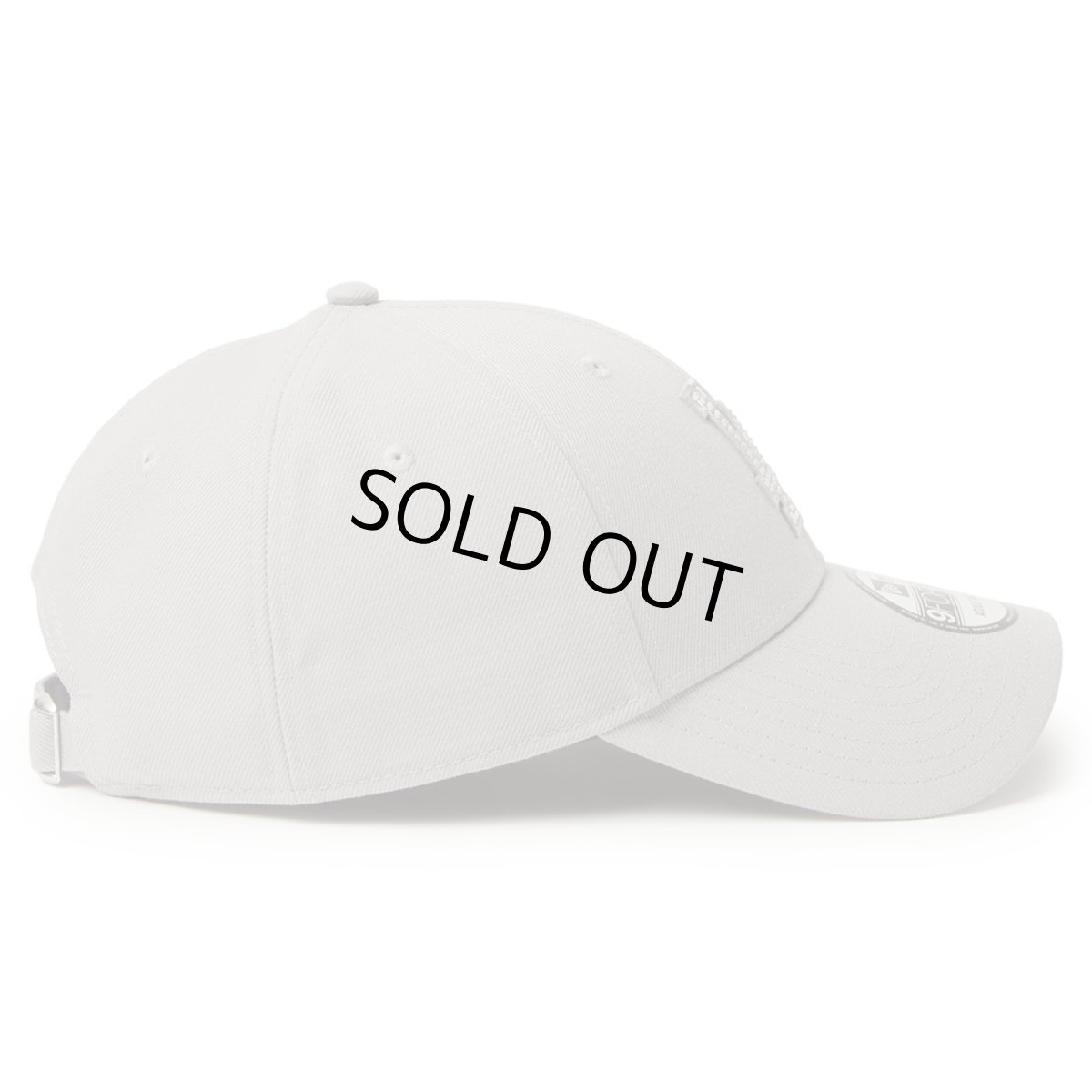 画像6: NEWERA（ニューエラ）“9FORTY Rhinestone ラインストーン ロサンゼルス・ドジャース グレー” (6)