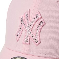 画像8: NEWERA（ニューエラ）“9FORTY Rhinestone ラインストーン ニューヨーク・ヤンキース ピンク” (8)