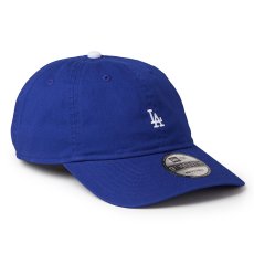 画像3: NEWERA（ニューエラ）“ 9TWENTY ウォッシュドコットン Mini Logo ロサンゼルス・ドジャース ダークロイヤル/ホワイト” (3)
