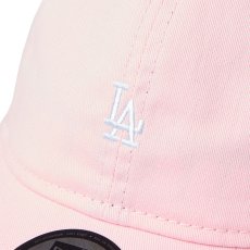 画像8: NEWERA（ニューエラ）“ 9TWENTY ウォッシュドコットン Mini Logo ロサンゼルス・ドジャース ピンク/ホワイト” (8)