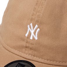 画像8: NEWERA（ニューエラ）“9TWENTY ウォッシュドコットン Mini Logo ニューヨーク・ヤンキース カーキ/ホワイト” (8)
