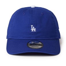 画像2: NEWERA（ニューエラ）“ 9TWENTY ウォッシュドコットン Mini Logo ロサンゼルス・ドジャース ダークロイヤル/ホワイト” (2)